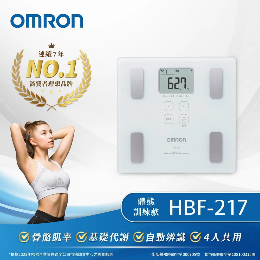OMRON 歐姆龍 HBF-217 體重體脂計 粉色/白色 (原廠保固一年) 公司貨非水貨 歷史價格詳細信息