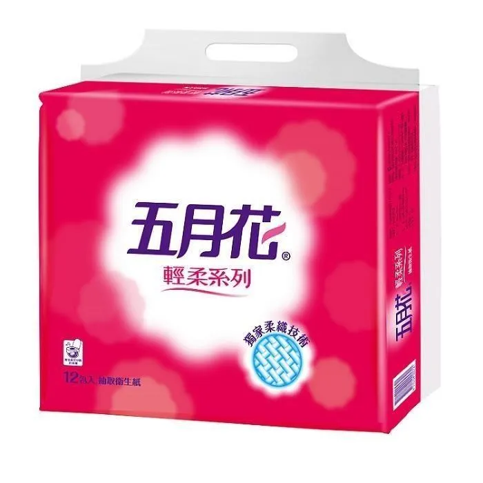 五月花輕柔抽取式衛生紙(110抽/12包/6串/箱) 歷史價格詳細信息