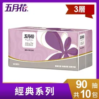 【五月花】三層抽取式廚房紙巾(80抽X12包)X2袋 歷史價格詳細信息