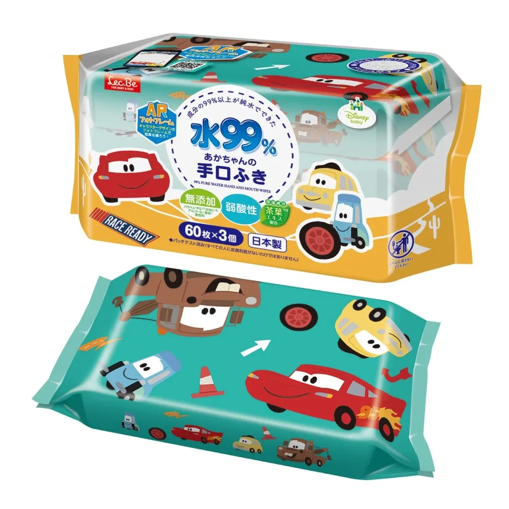 日本LEC迪士尼口手專用純水99%濕紙巾箱購玩具總動員60抽X24包入 歷史價格詳細信息