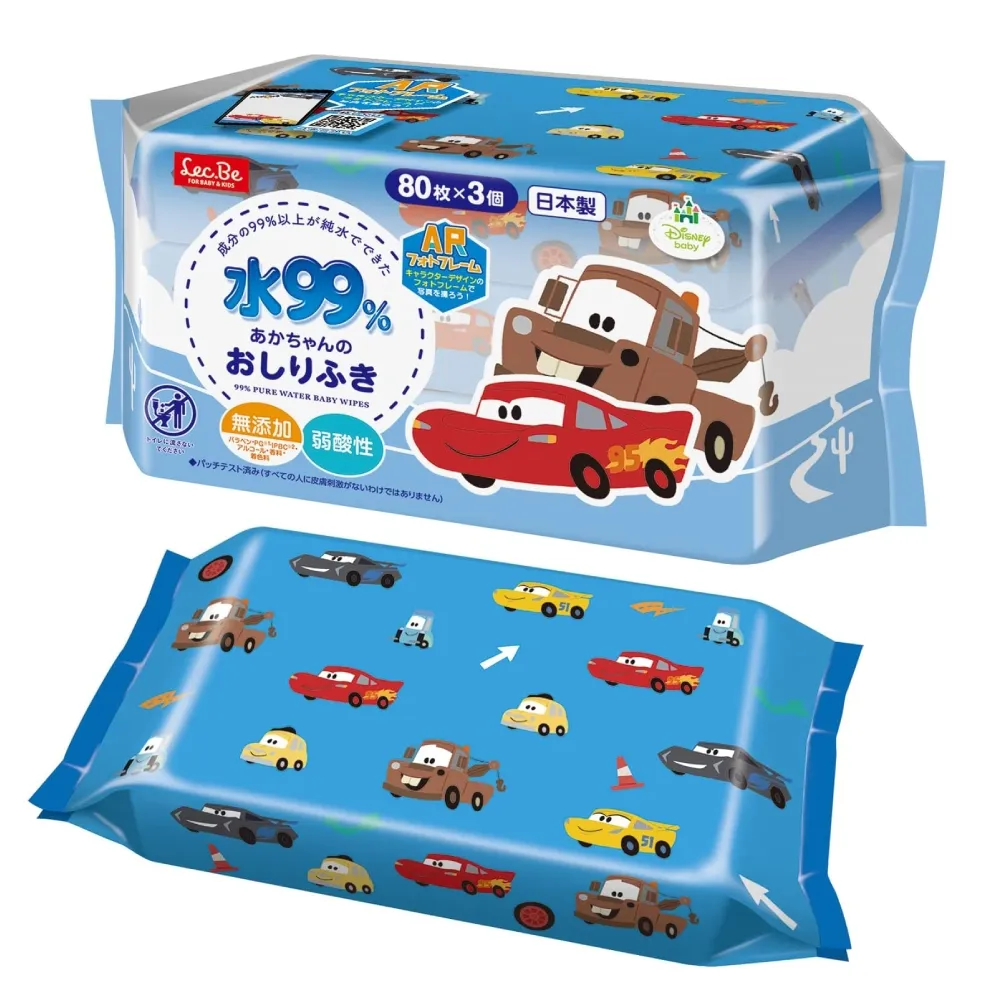 [日本LEC] 純水99%濕紙巾80抽x3包入 歷史價格詳細信息