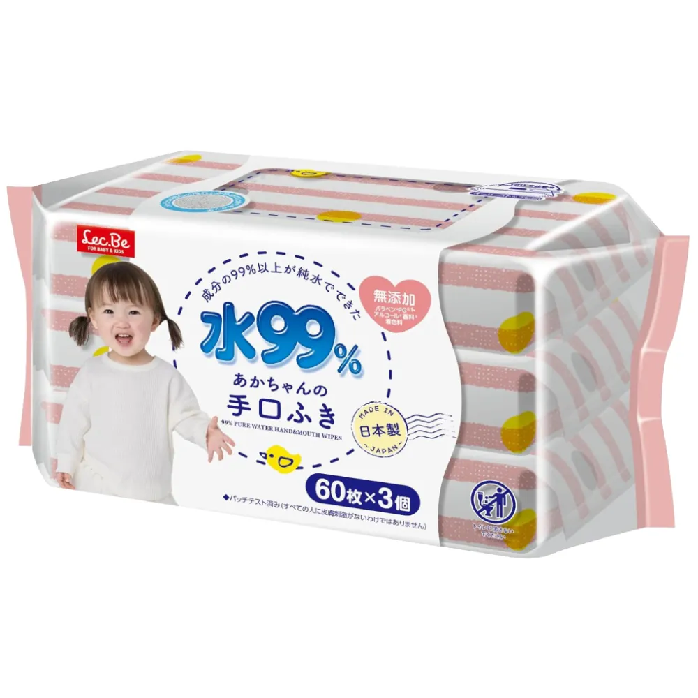 [日本LEC] 純水99%三麗鷗手口用濕紙巾60抽X3包入 歷史價格詳細信息