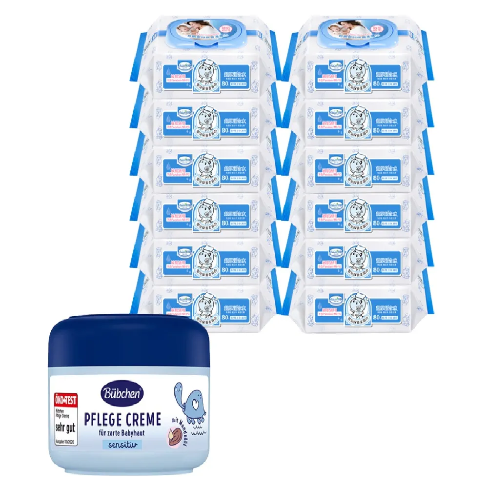 【貝恩】保養柔濕巾80抽*9包+【貝臣】保濕洗髮沐浴露400ml+萬用護膚膏150ml 歷史價格詳細信息