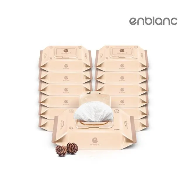 韓國 ENBLANC 銀離子抗菌輕厚蓮花有蓋純水濕紙巾(74抽)【小三美日】DS006487 歷史價格詳細信息