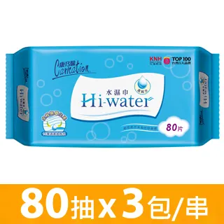 康乃馨水濕巾80片3入組【康是美】 歷史價格詳細信息