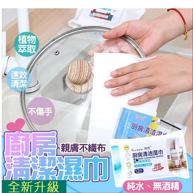 清潔黑科技加大加厚廚房去油清潔濕巾  10包 歷史價格詳細信息