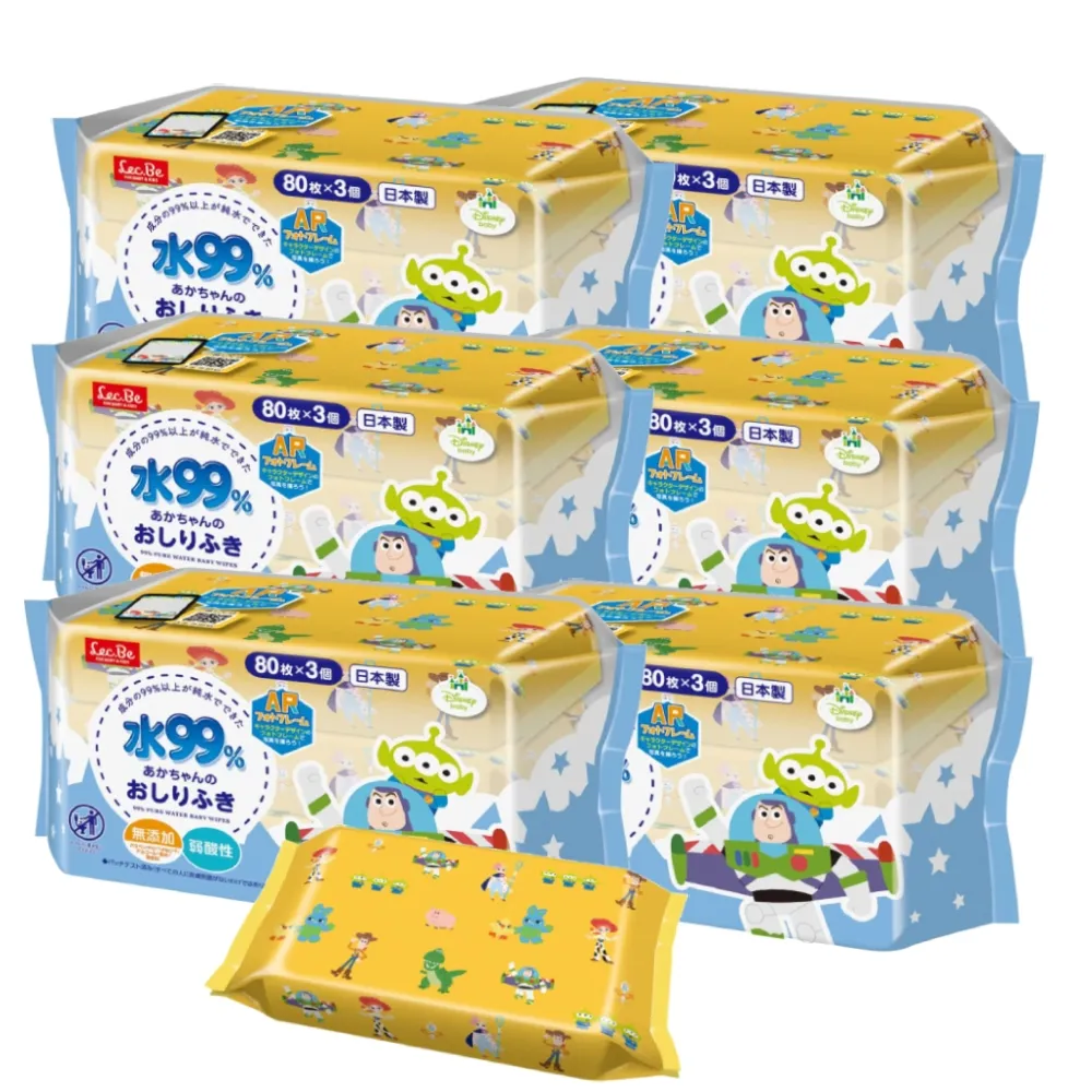日本LEC迪士尼純水99%濕紙巾箱購小美人魚80抽X24包入 歷史價格詳細信息