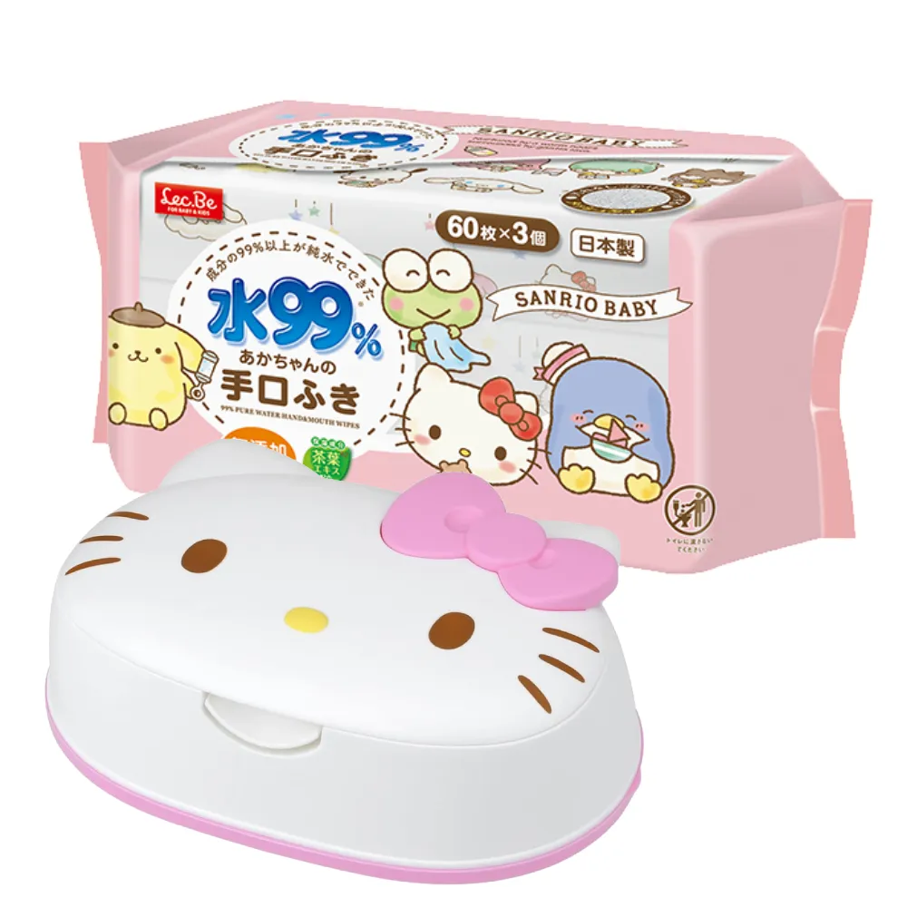 日本LEC Hello Kitty凱蒂貓造型濕紙巾蓋 歷史價格詳細信息