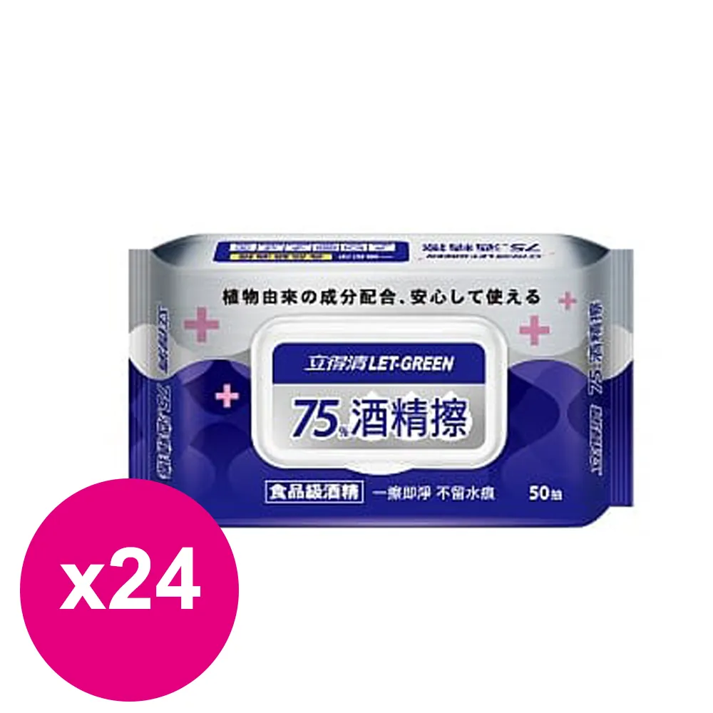立得清 75%酒 精擦濕紙巾(50抽75%x24包) 歷史價格詳細信息