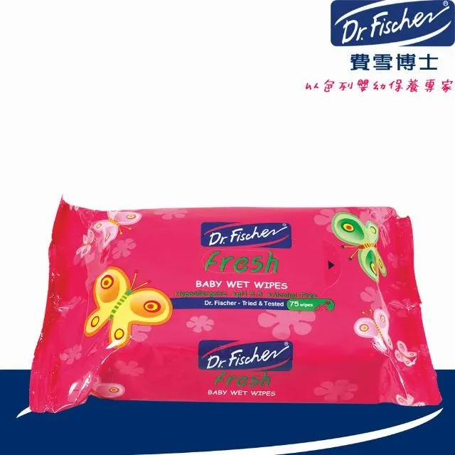 【Dr.Fischer 費雪博士】流行寶貝濕紙巾-75片 歷史價格詳細信息