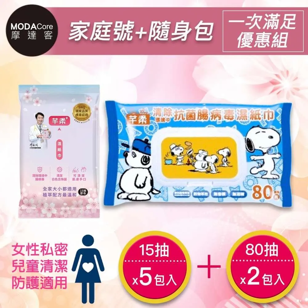 摩達客-芊柔清除腸病毒濕紙巾(80抽*16包家庭號) 歷史價格詳細信息