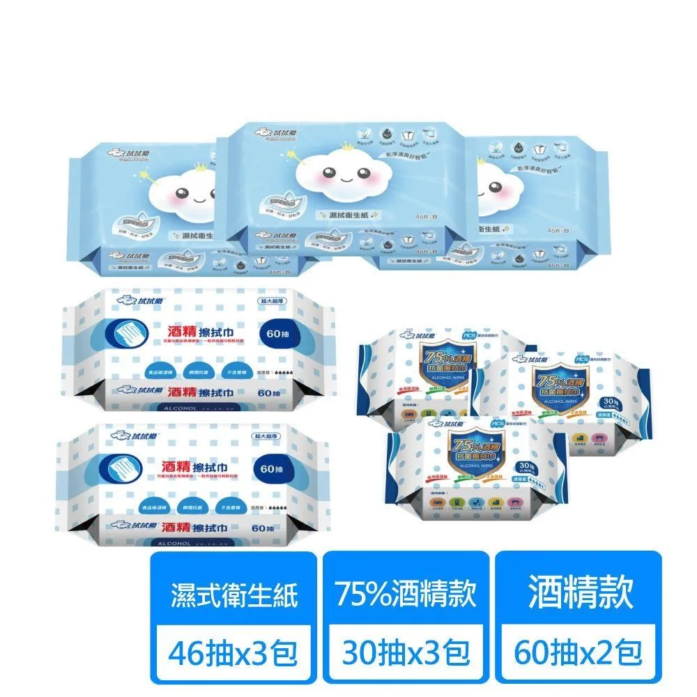 拭拭樂酒精濕紙巾擦拭巾10抽 72包/箱 現貨 廠商直送 歷史價格詳細信息