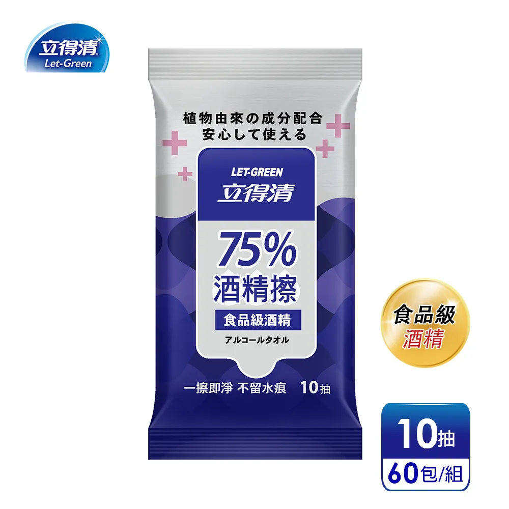 立得清 酒精擦濕紙巾(10抽75%x72包) 歷史價格詳細信息