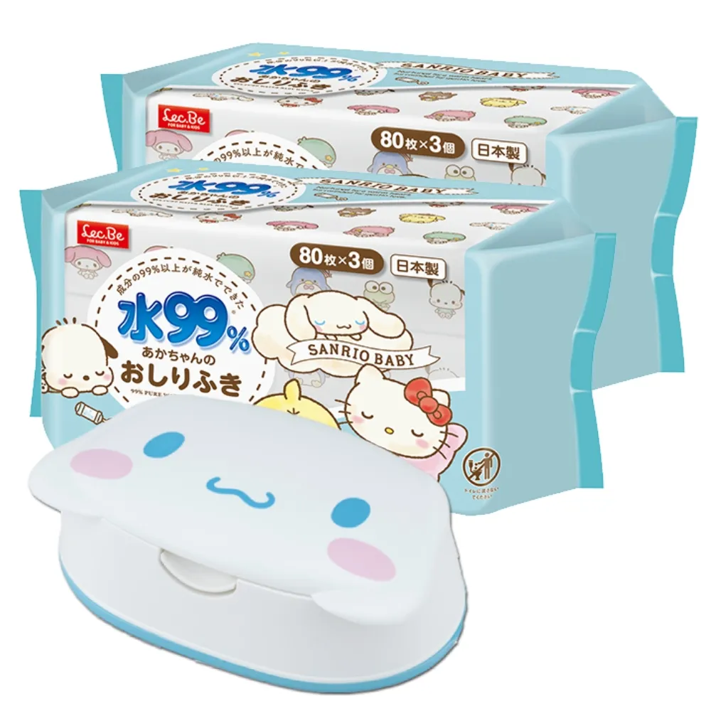 [日本LEC]大耳狗手口濕紙巾超值組(造型外盒+濕紙巾80抽x1包+手口濕紙巾60抽6包) 歷史價格詳細信息