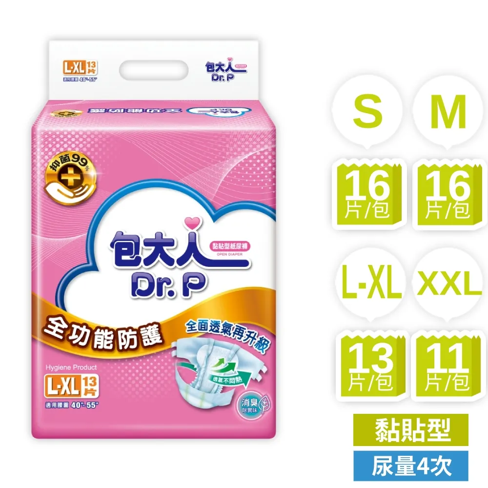 包大人 全功能防護新薄型紙尿褲 M號 (16片/6包/箱)【杏一】 歷史價格詳細信息