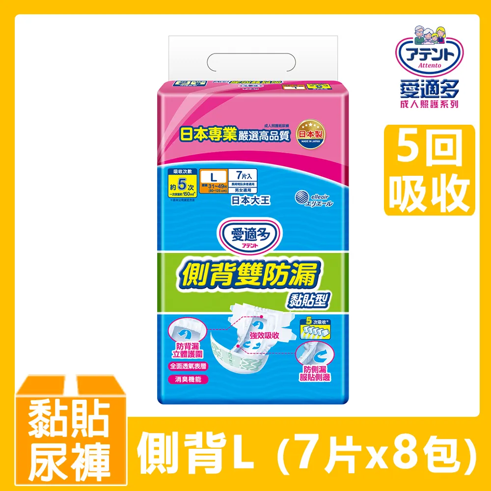 大王 側背雙防漏黏貼型紙尿褲Lx56片(箱)【愛買】 歷史價格詳細信息