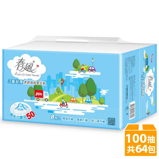 《春風》三層超厚手家用紙巾-112組(48入) 歷史價格詳細信息
