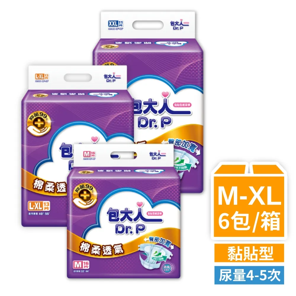 (任選兩箱組)包大人 全功能防護成人紙尿褲S~XXL(6包/箱購,黏貼型) 歷史價格詳細信息