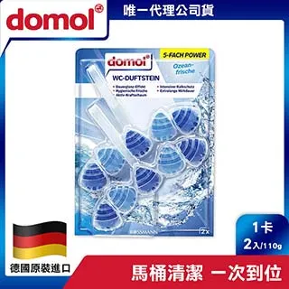 【德國 domol】懸掛式馬桶芳香清潔55g 兩入組-海洋 歷史價格詳細信息
