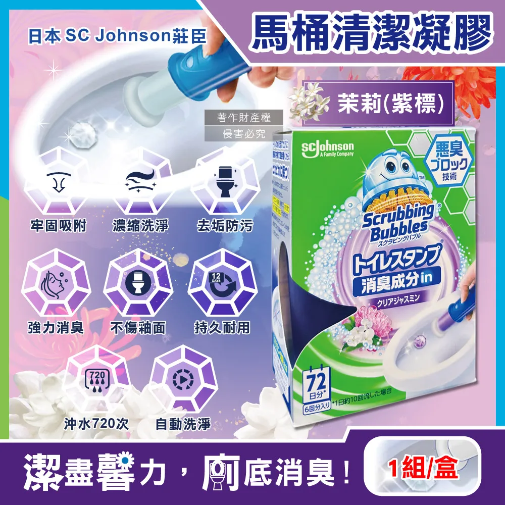 日本SC Johnson莊臣-強力消臭推桿式馬桶清潔凝膠38g+推桿1支/盒(可沖水約720 歷史價格詳細信息