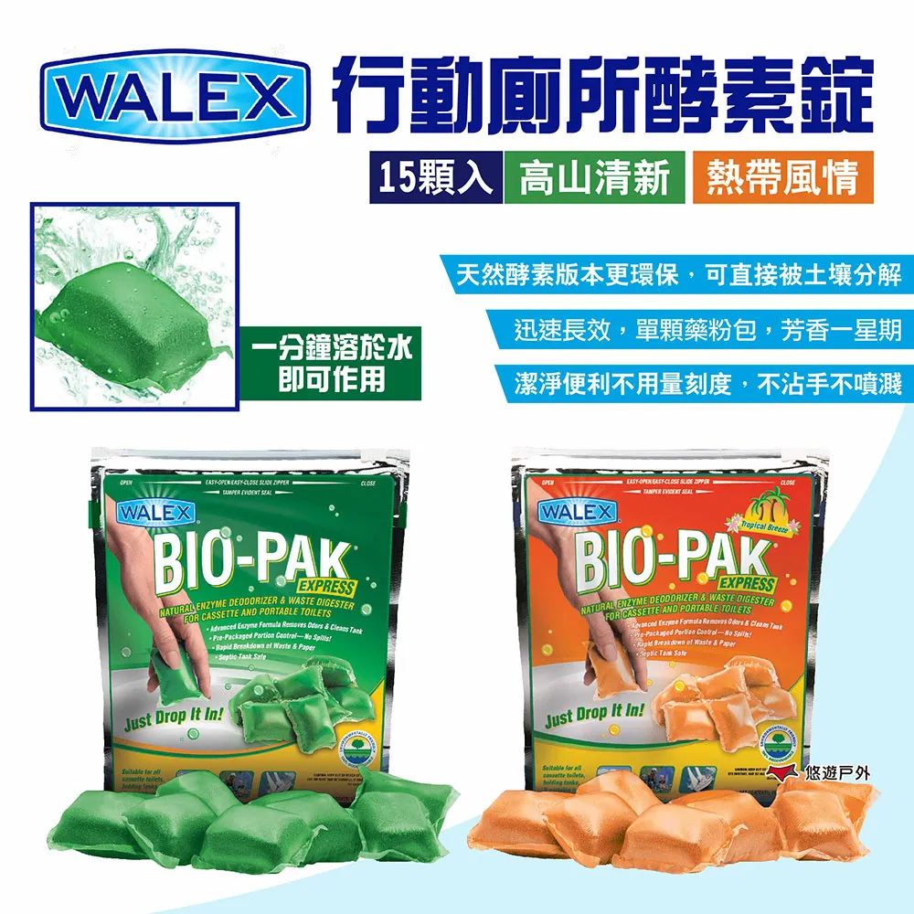 【Walex】行動廁所酵素錠-強效版10入_海洋迷霧(悠遊戶外) 歷史價格詳細信息