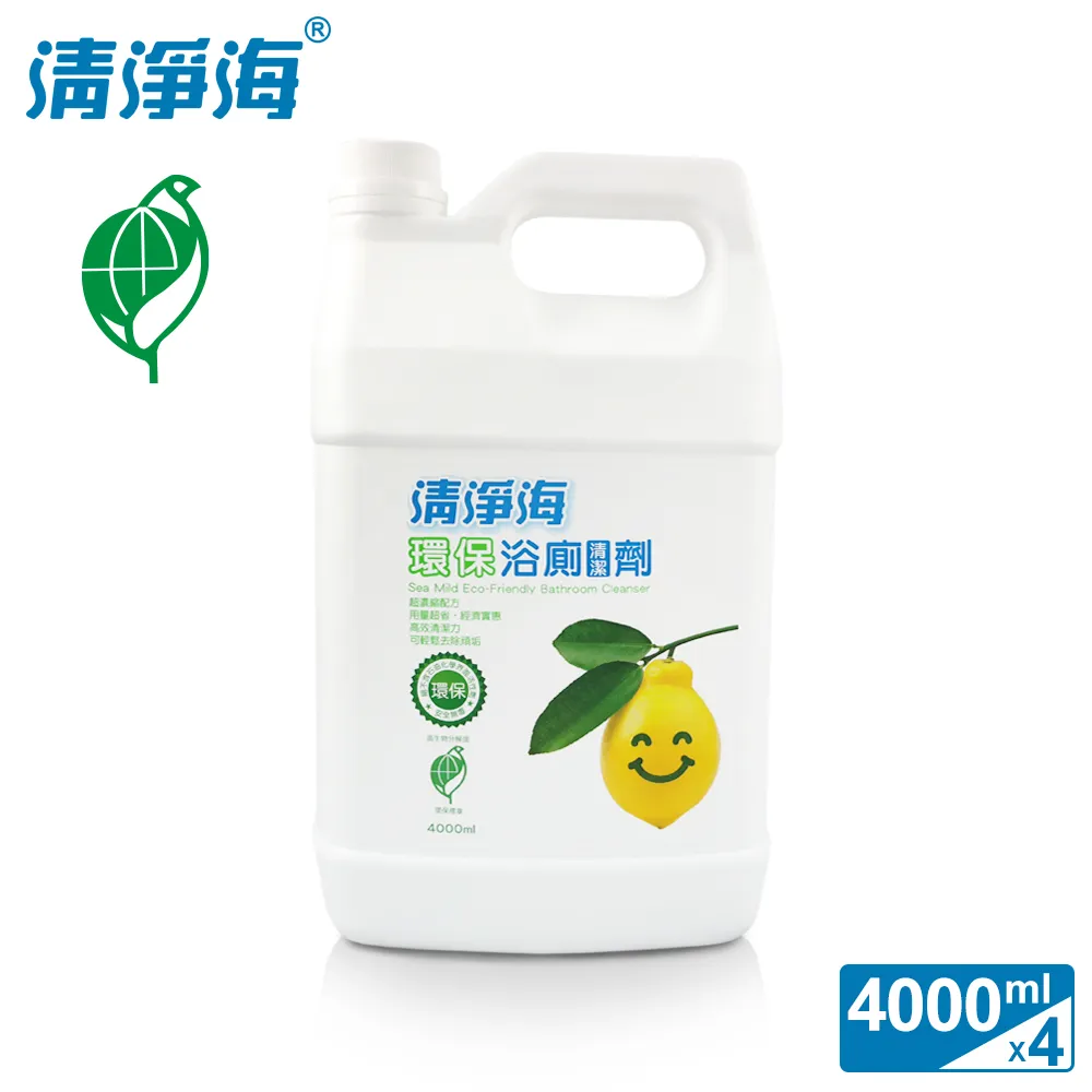 清淨海 環保浴廁清潔劑4000ml*4入 歷史價格詳細信息