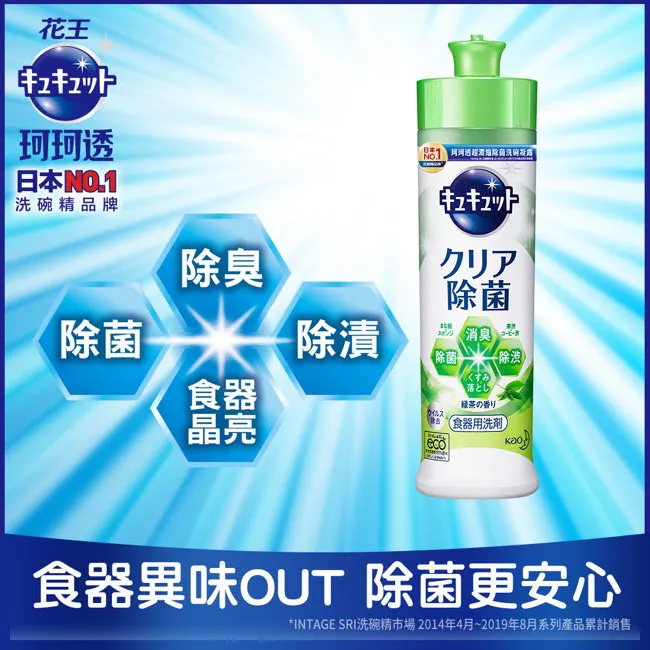 珂珂透Cucute 超濃縮除菌洗碗凝露 清香綠茶240ml 歷史價格詳細信息