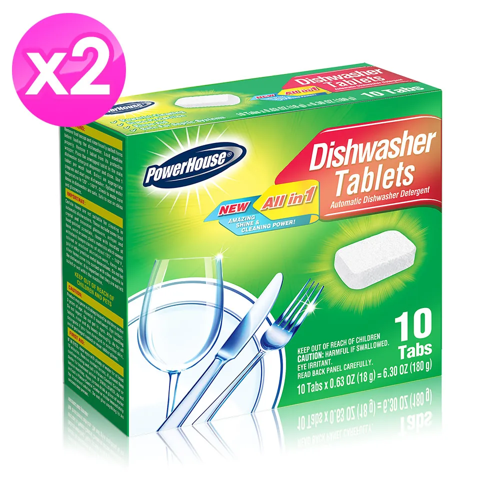 Power House洗碗機專用洗碗碇10顆180g 歷史價格詳細信息