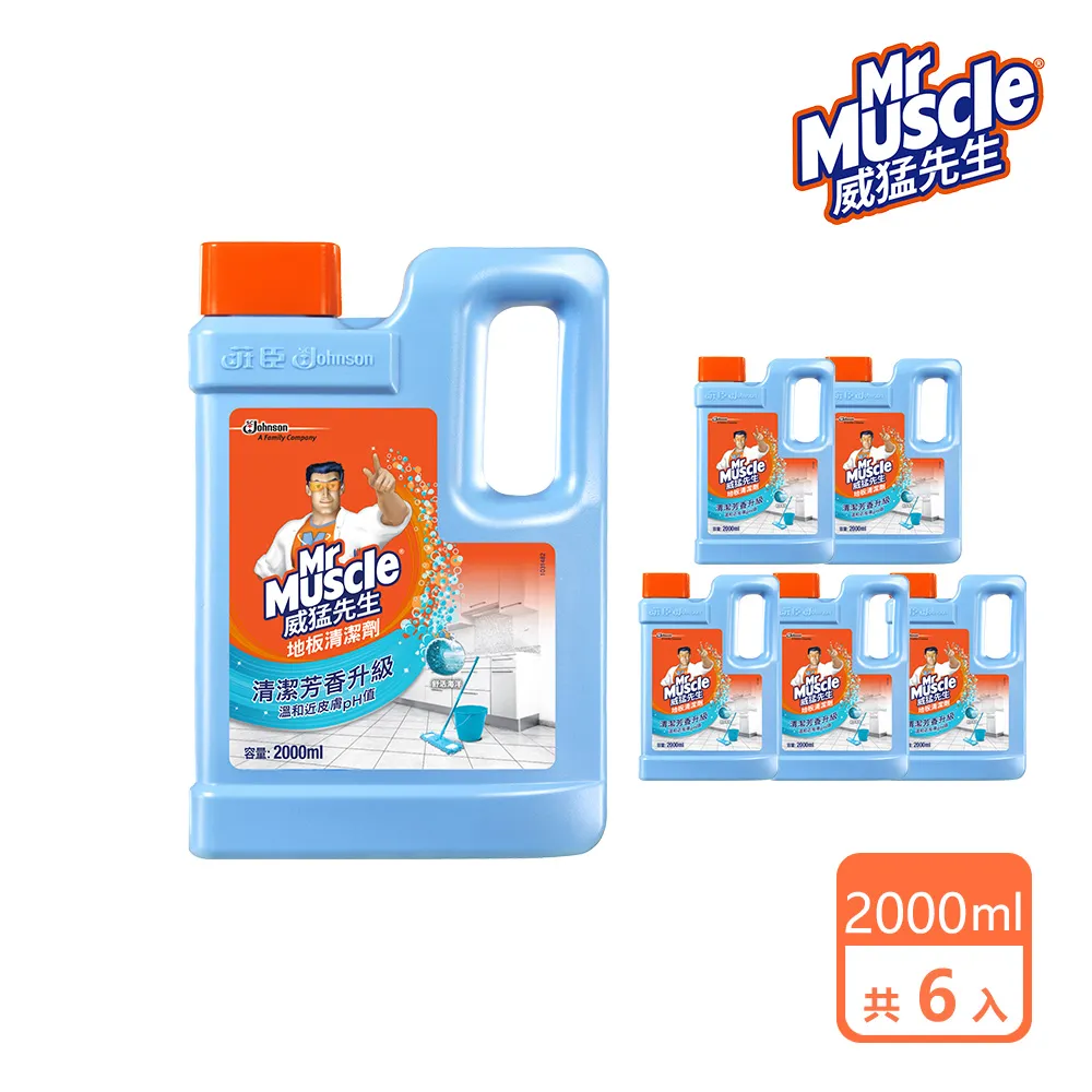 箱購｜威猛先生 地板清潔劑-森林芬多精2000ml×6桶 歷史價格詳細信息