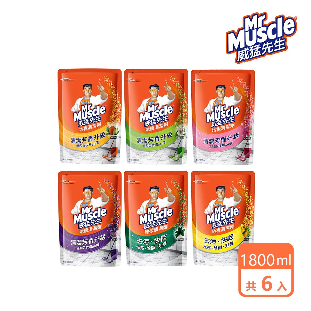 威猛先生 地板清潔劑1800ml(補充包裝) 1入-官方直營 歷史價格詳細信息