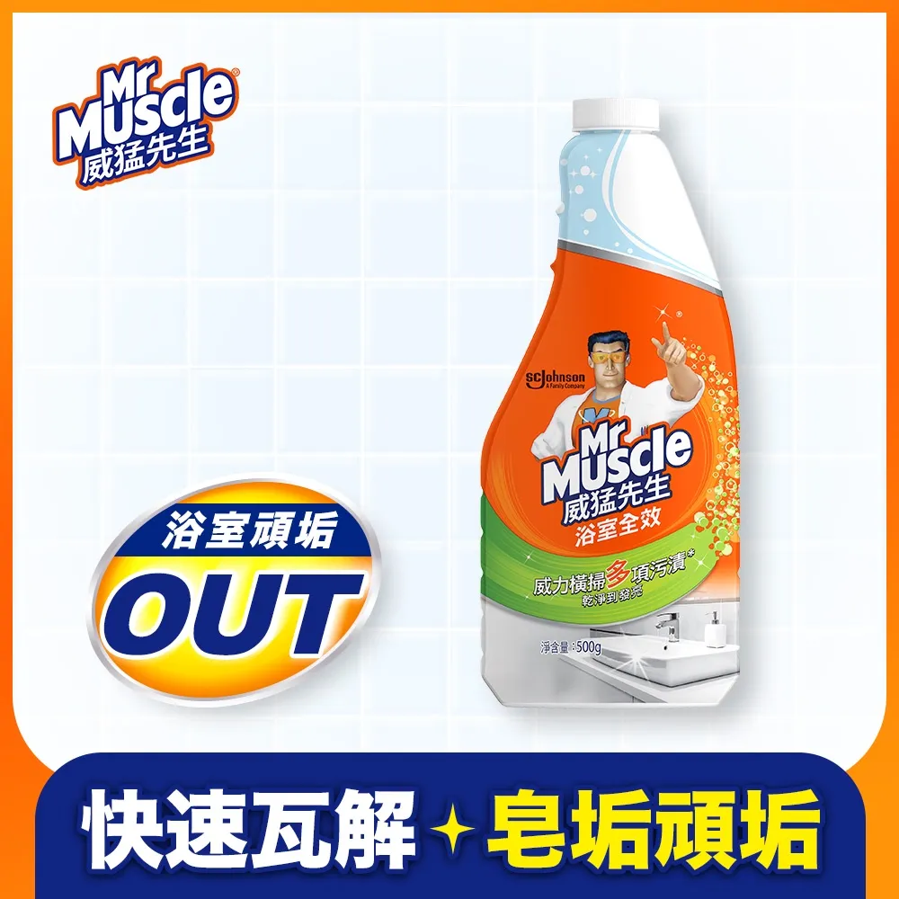 威猛先生 浴室全效清潔劑加侖桶-除垢(4入/箱) 箱購組-官方直營 歷史價格詳細信息