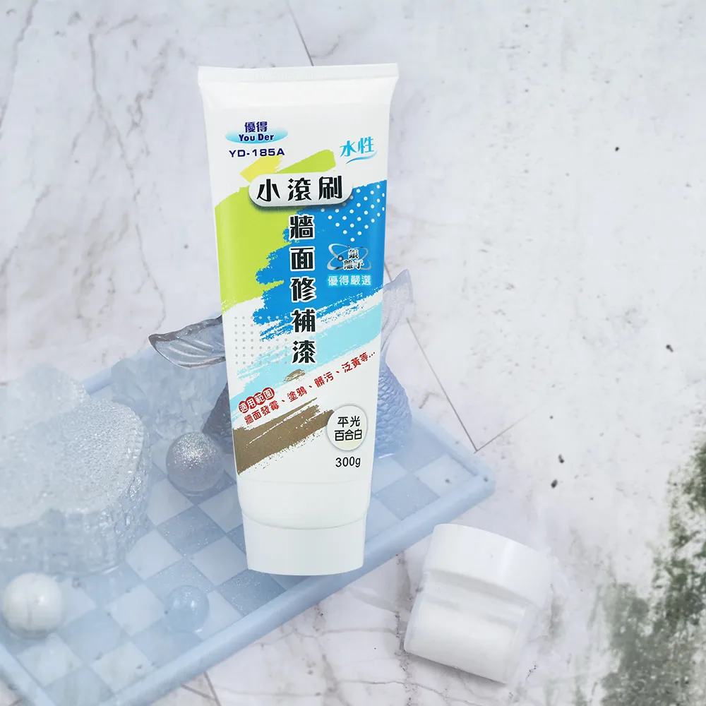 優得小滾刷牆面修補漆-平光玫瑰白色-300ml-2入組(牆面修補漆) 歷史價格詳細信息