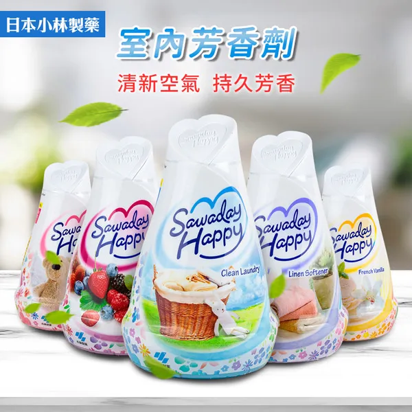 【Sawaday Happy】室內芳香除臭劑  150g 清新花香/甜美花香/花果香氣/海洋花香 (4款任選) 歷史價格詳細信息