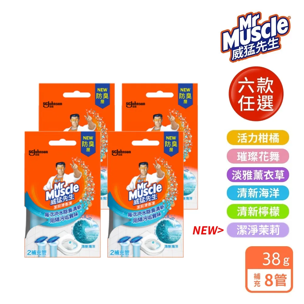 威猛先生 潔廁清香凍補充管-五款任選(38g*2管凍) 歷史價格詳細信息