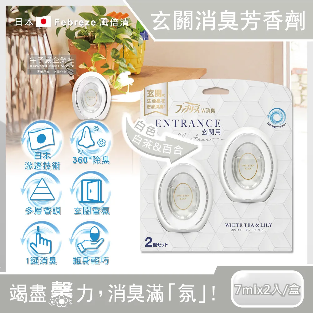 日本Febreze風倍清-按鈕式可吊掛BIO防霉消臭芳香劑(2款可選)7ml/盒 歷史價格詳細信息