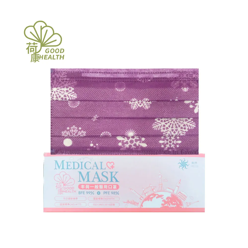 【荷康】台灣製造醫用醫療口罩3D立體剪裁超服貼 抹茶牛奶(10/盒) 歷史價格詳細信息