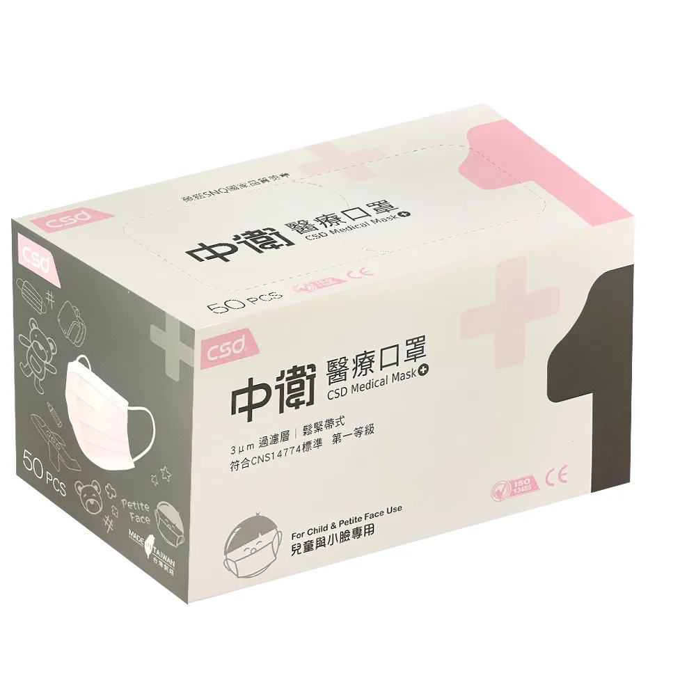 中衛 兒童醫療口罩-月河藍+炫綠  (5入/包)【杏一】 歷史價格詳細信息