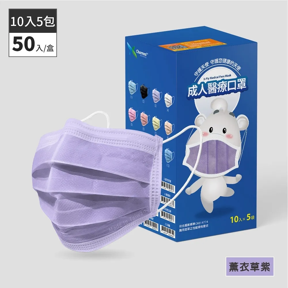 昌明生技 成人醫用口罩-浪漫漸層綜合款(50入/盒) 歷史價格詳細信息