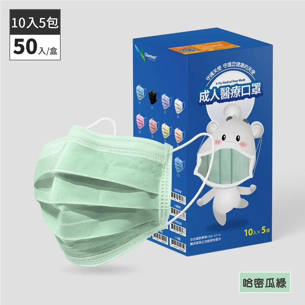 昌明生技 成人醫用口罩-浪漫漸層綜合款(50入/盒) 歷史價格詳細信息