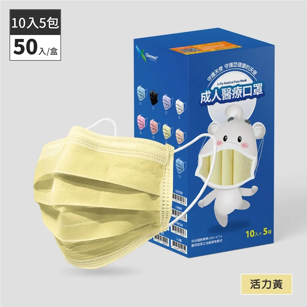 昌明生技 成人醫用口罩-浪漫漸層綜合款(50入/盒) 歷史價格詳細信息