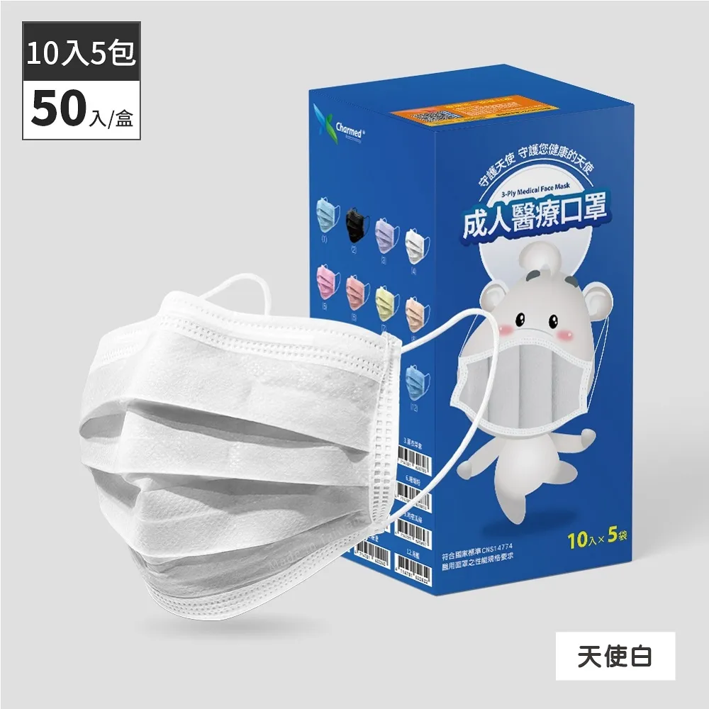 昌明生技 成人醫用口罩-浪漫漸層綜合款(50入/盒) 歷史價格詳細信息