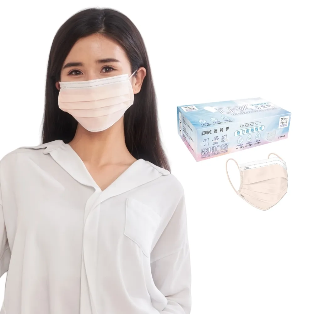 【DRX達特世】醫用口罩 30入-繽紛系列-湘妃粉 歷史價格詳細信息