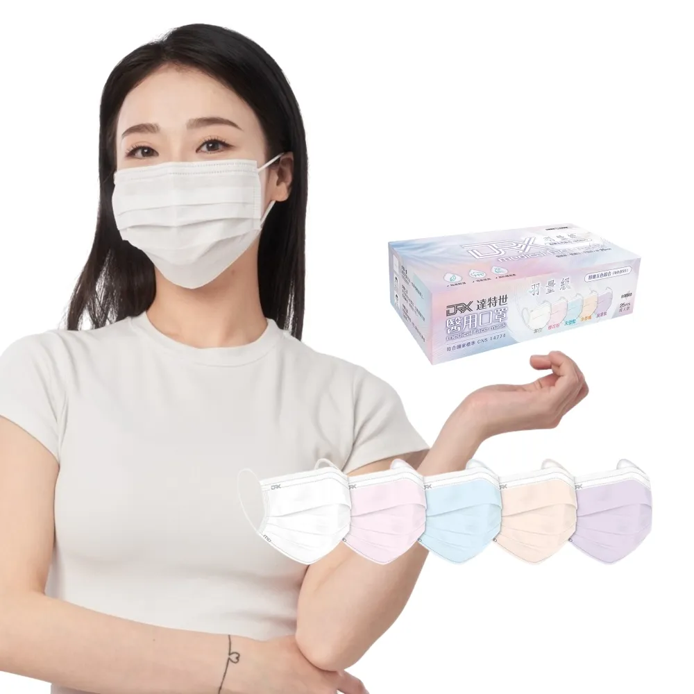【DRX達特世】羽量級-醫用平面口罩-成人30入 (3倍透氣) 歷史價格詳細信息