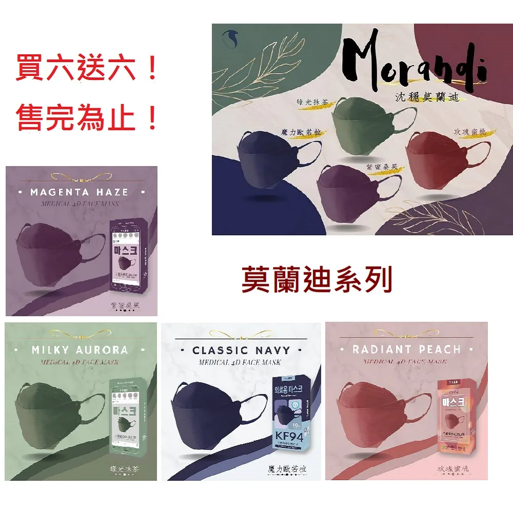 久富餘醫用口罩(未滅菌)-{買4送4}莫蘭迪系列組10片/盒X8-隨機色出貨 歷史價格詳細信息