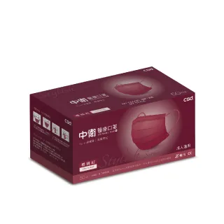 中衛 醫療口罩 櫻桃紅 50入/盒【躍獅】 歷史價格詳細信息