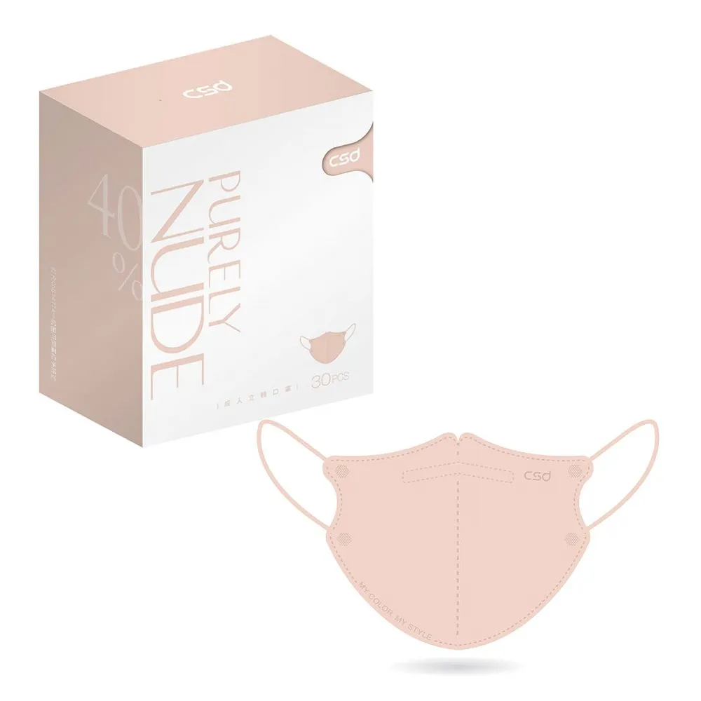 【CSD】中衛醫療口罩-成人立體3Dv-Simply White 全白(30片/盒) 歷史價格詳細信息