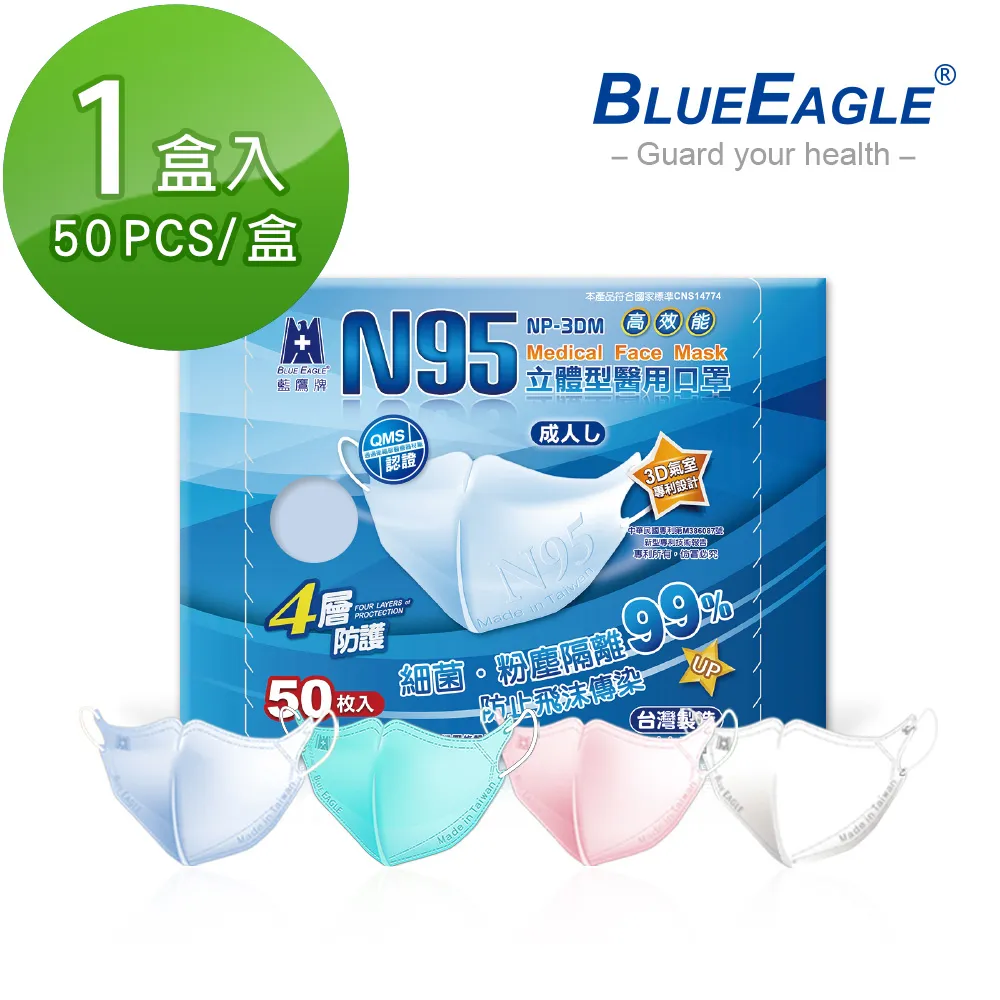 【藍鷹牌】N95立體型醫用成人口罩 Universe系列 10片/盒 歷史價格詳細信息