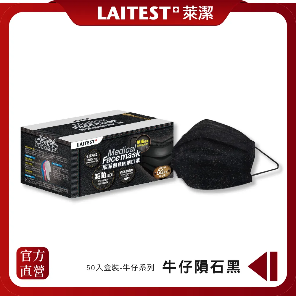 【LAITEST 萊潔】醫療防護口罩/成人 黑耀夜櫻 30入盒裝(配彩系列) 歷史價格詳細信息