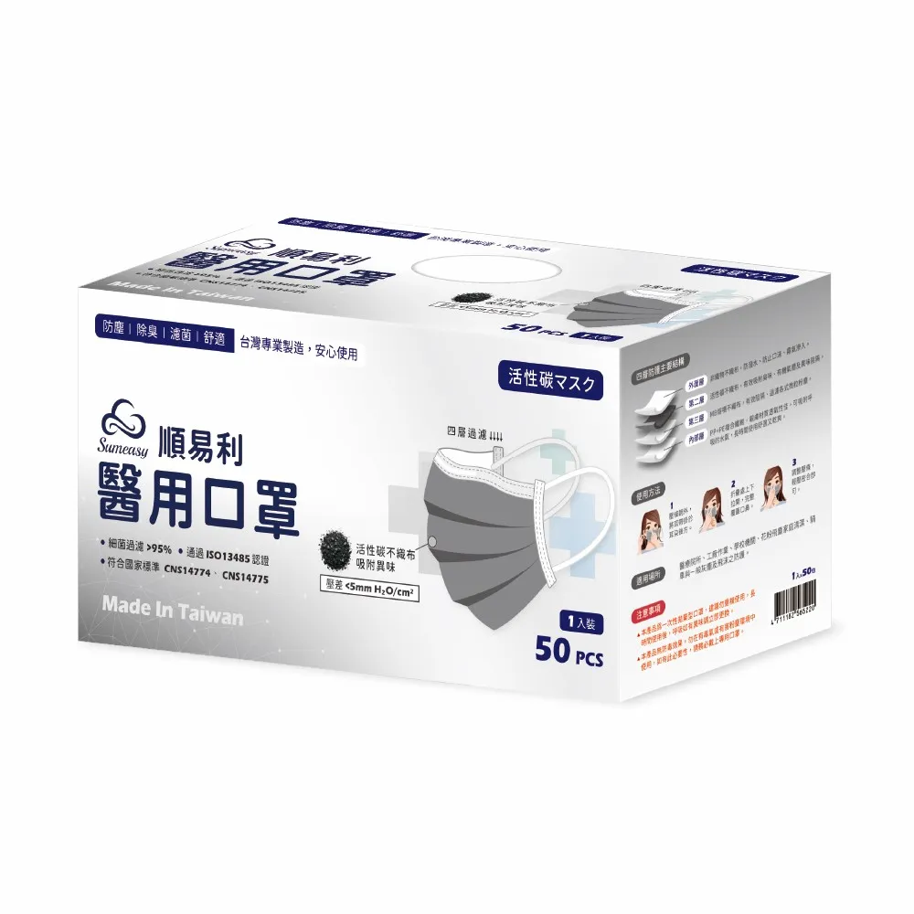 順易利醫用口罩 單片裝 亮黃色 30入/盒 歷史價格詳細信息