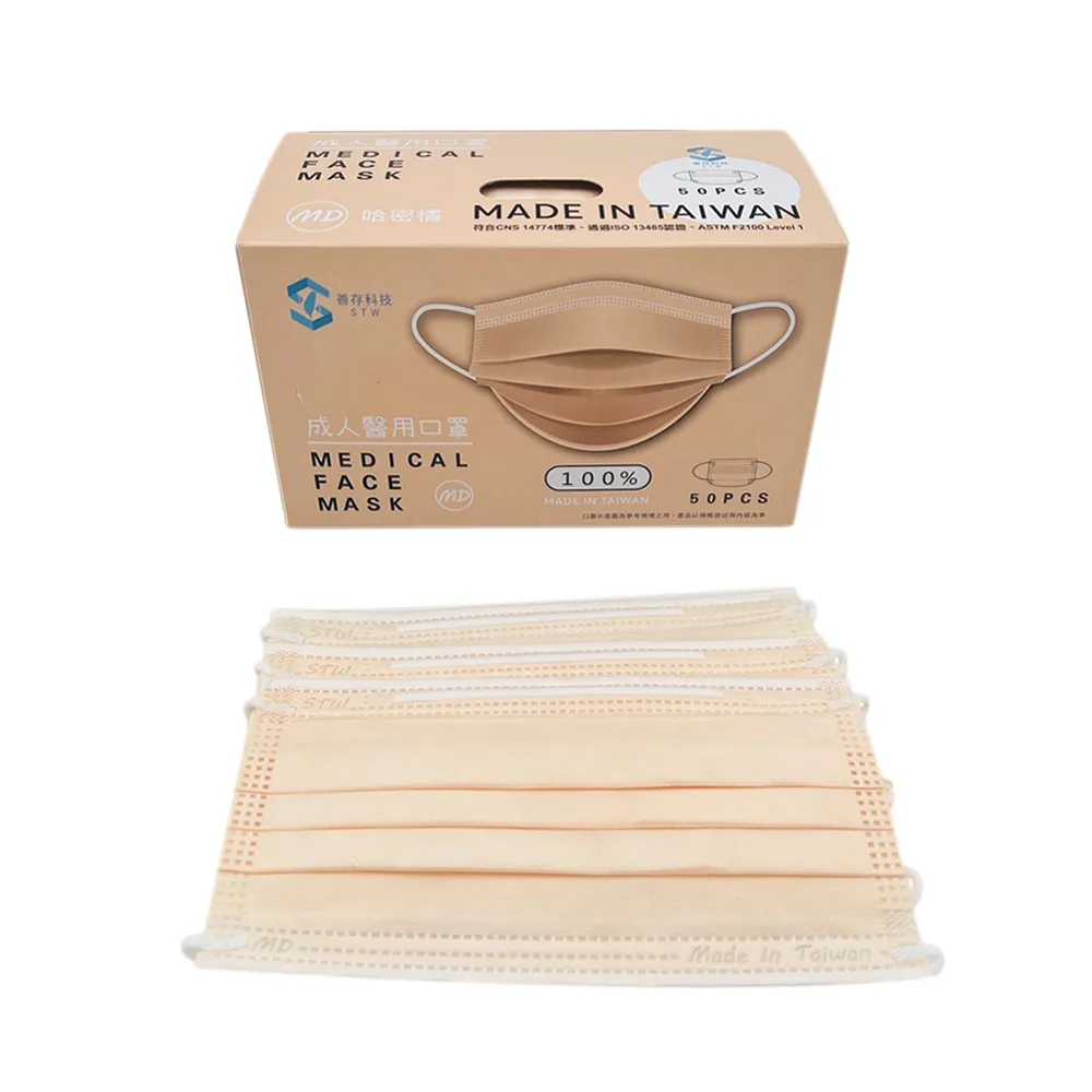 善存 醫用口罩(未滅菌)(雙鋼印)-優美特成人平面 夏日系(25入/盒) 歷史價格詳細信息